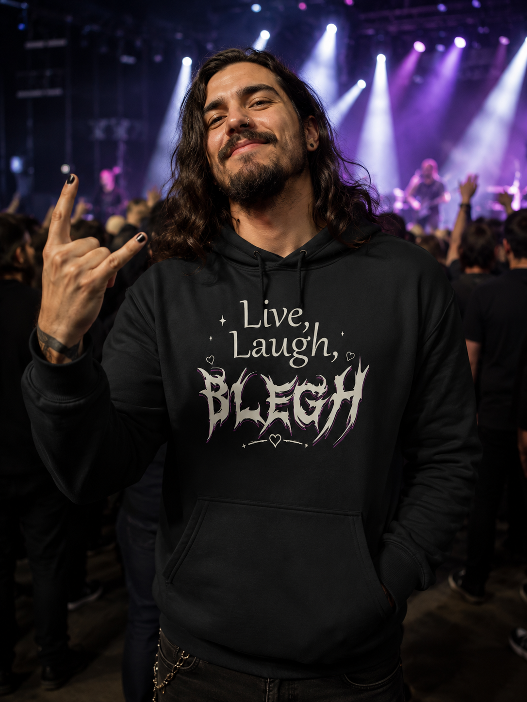 Live Laugh BLEH - Hoodie