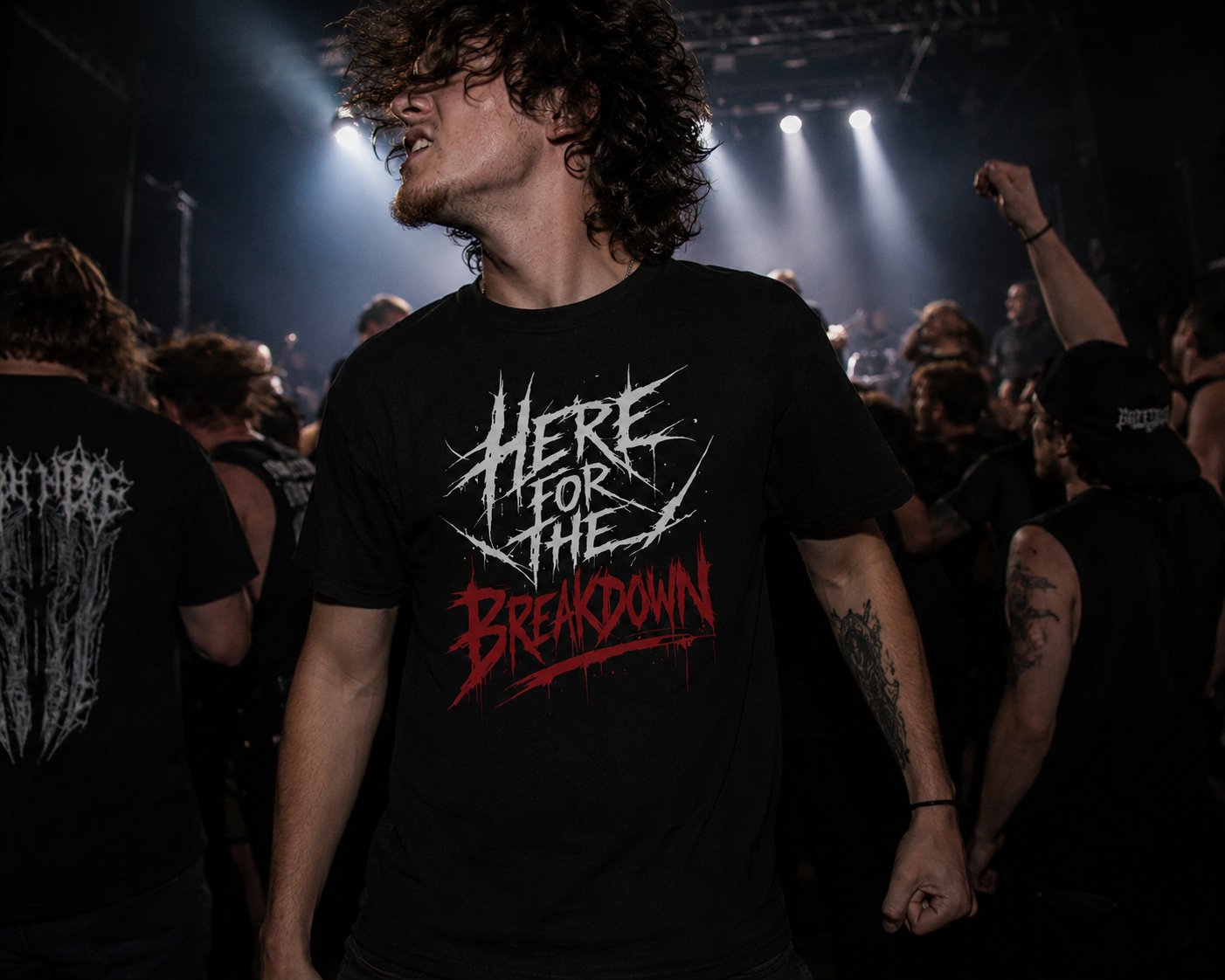 Here For The Breakdown - Men's Tee