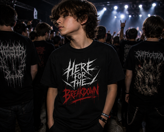 Here For The Breakdown - Kid's Tee